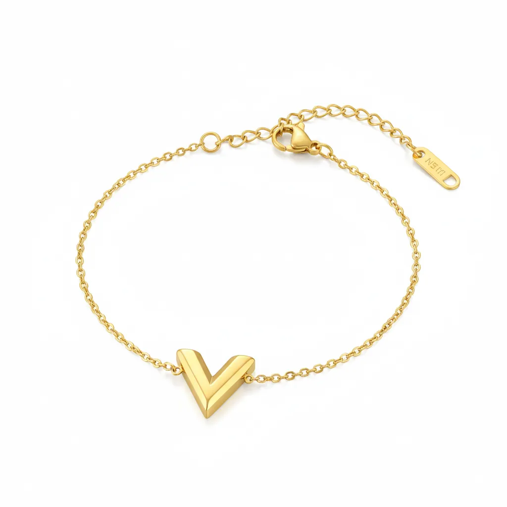 V chain bracelet